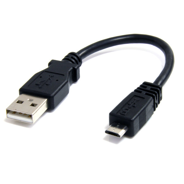 Startech.Com 6in USB A to Micro B USB Cable - M/M UUSBHAUB6IN